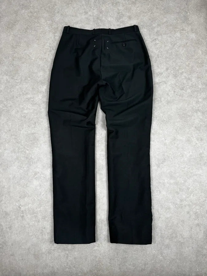 AW2021 Maison Margiela Black Suit Tailored Pants PiSoPZr 0
