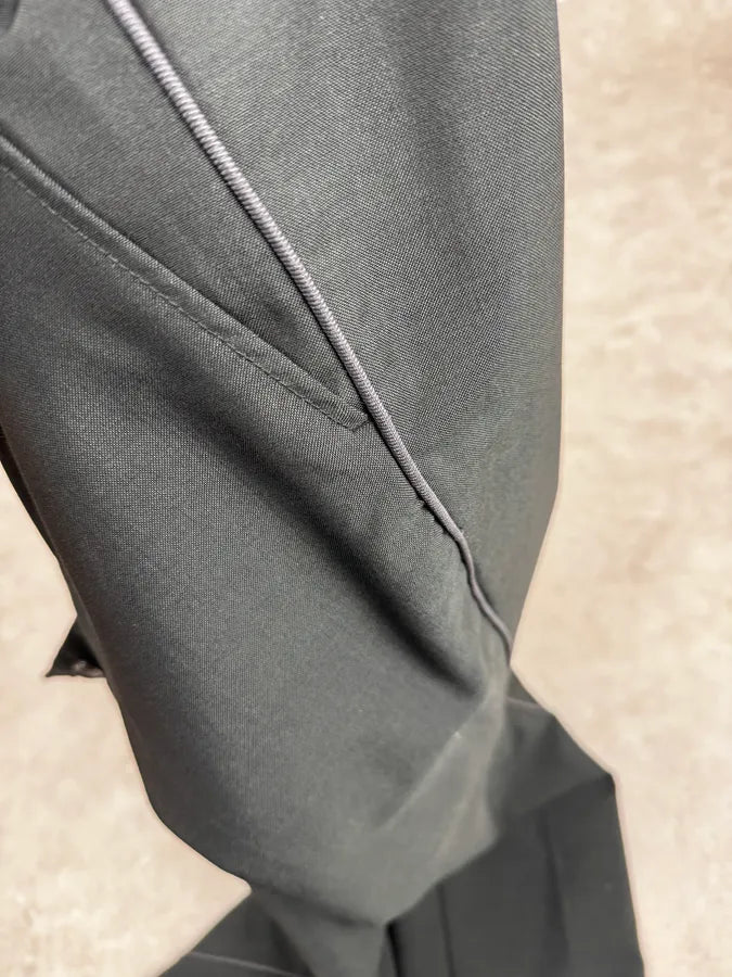 AW2021 Maison Margiela Black Suit Tailored Pants PiSoPZr 7