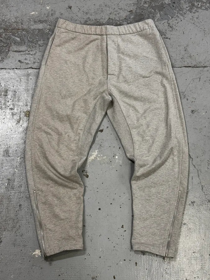 AW2021 Maison Margiela Grey Zip Jogger Pants XFEKbzD 0