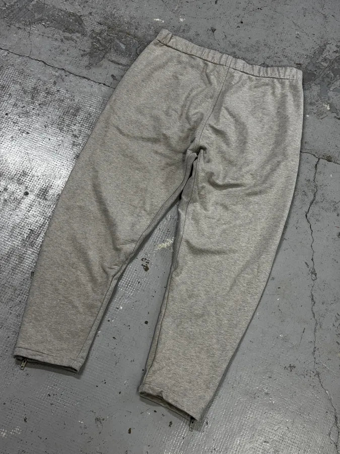 AW2021 Maison Margiela Grey Zip Jogger Pants XFEKbzD 6