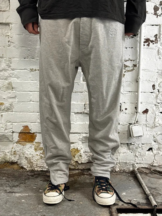 AW2021 Maison Margiela Grey Zip Jogger Pants XFEKbzD 1