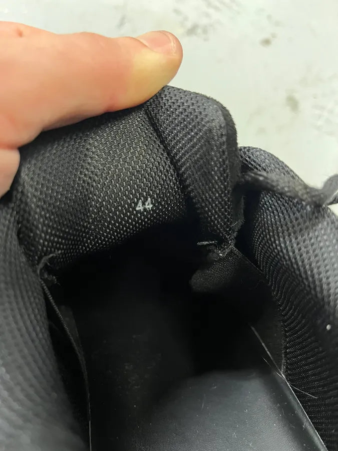 AW2021 Raf Simons Cylon Black Suede Leather Sneakers ghWQbCy 8