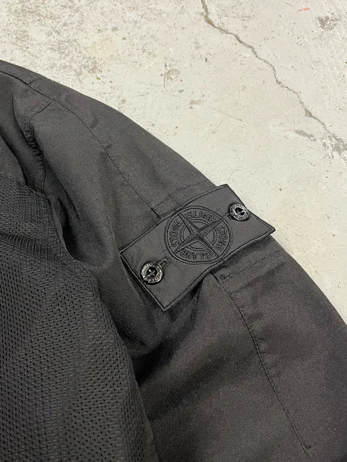 AW2021 Stone Island Black Light Windbreaker Jacket wGHqkkI 4