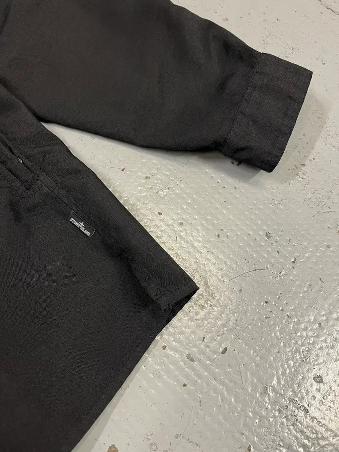 AW2021 Stone Island Black Light Windbreaker Jacket wGHqkkI 5