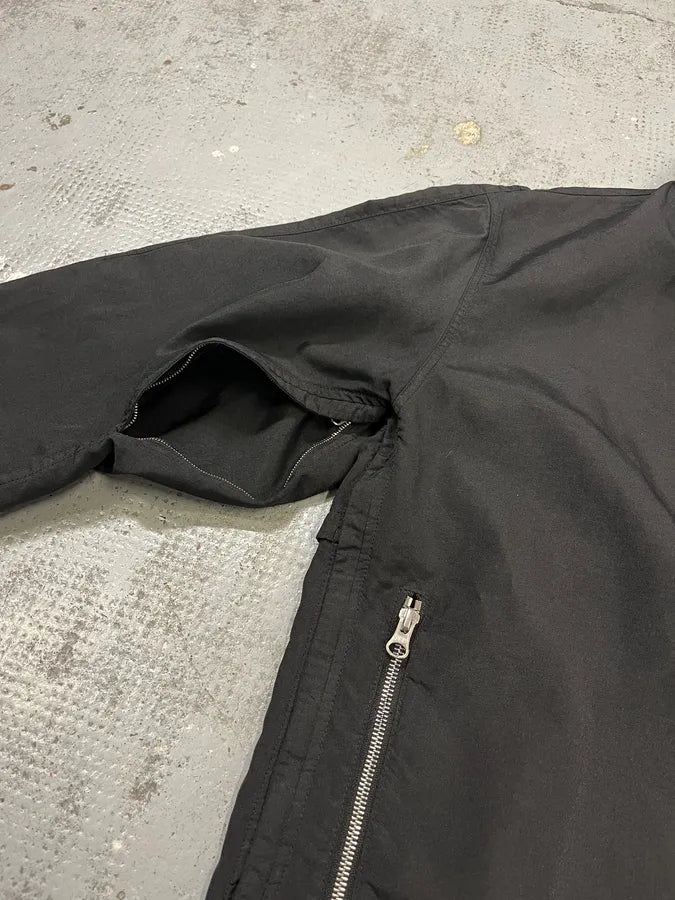 AW2021 Stone Island Black Light Windbreaker Jacket wGHqkkI 8