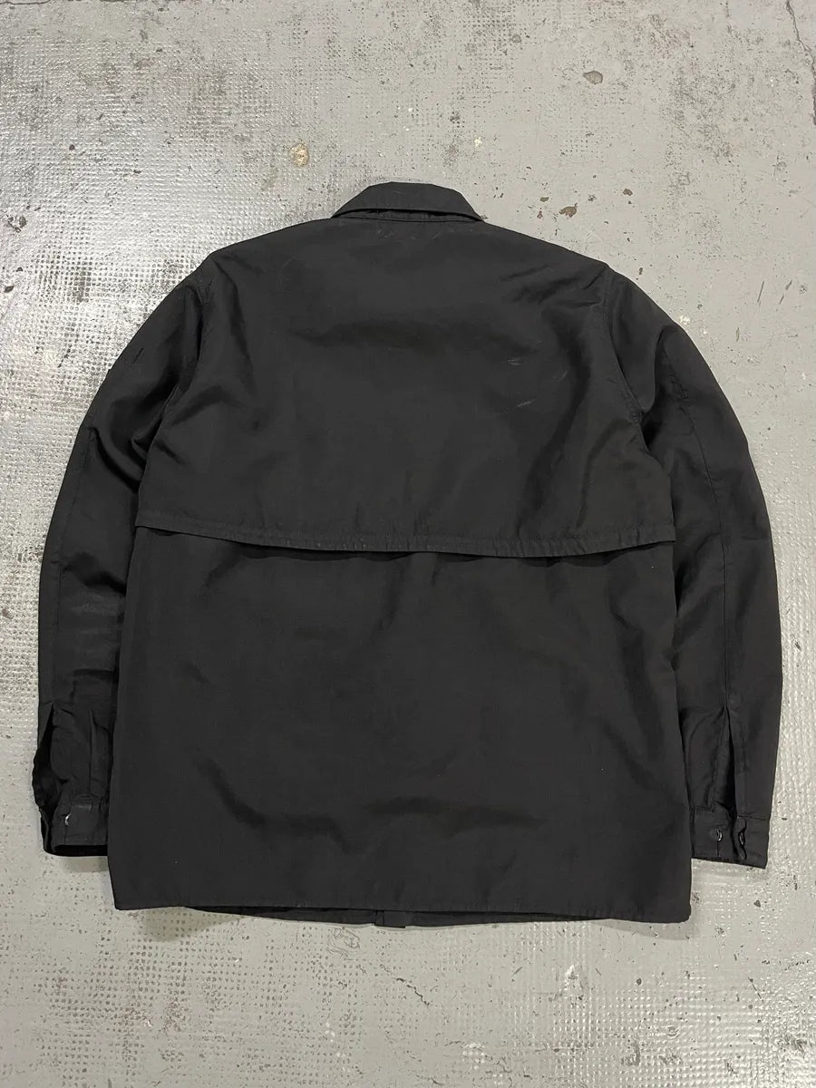 AW2021 Stone Island Black Light Windbreaker Jacket wGHqkkI 9