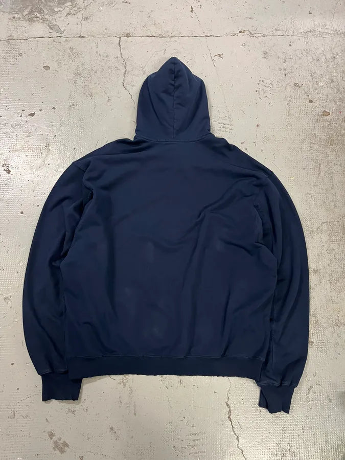 AW2022 Balenciaga Oversized Navy Hoodie by Demna uzVXtMf 7