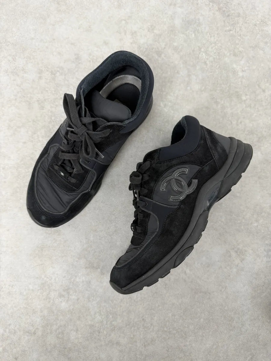 AW2022 Chanel Black Hybrid Runners Sneakers VdcNfxl 10