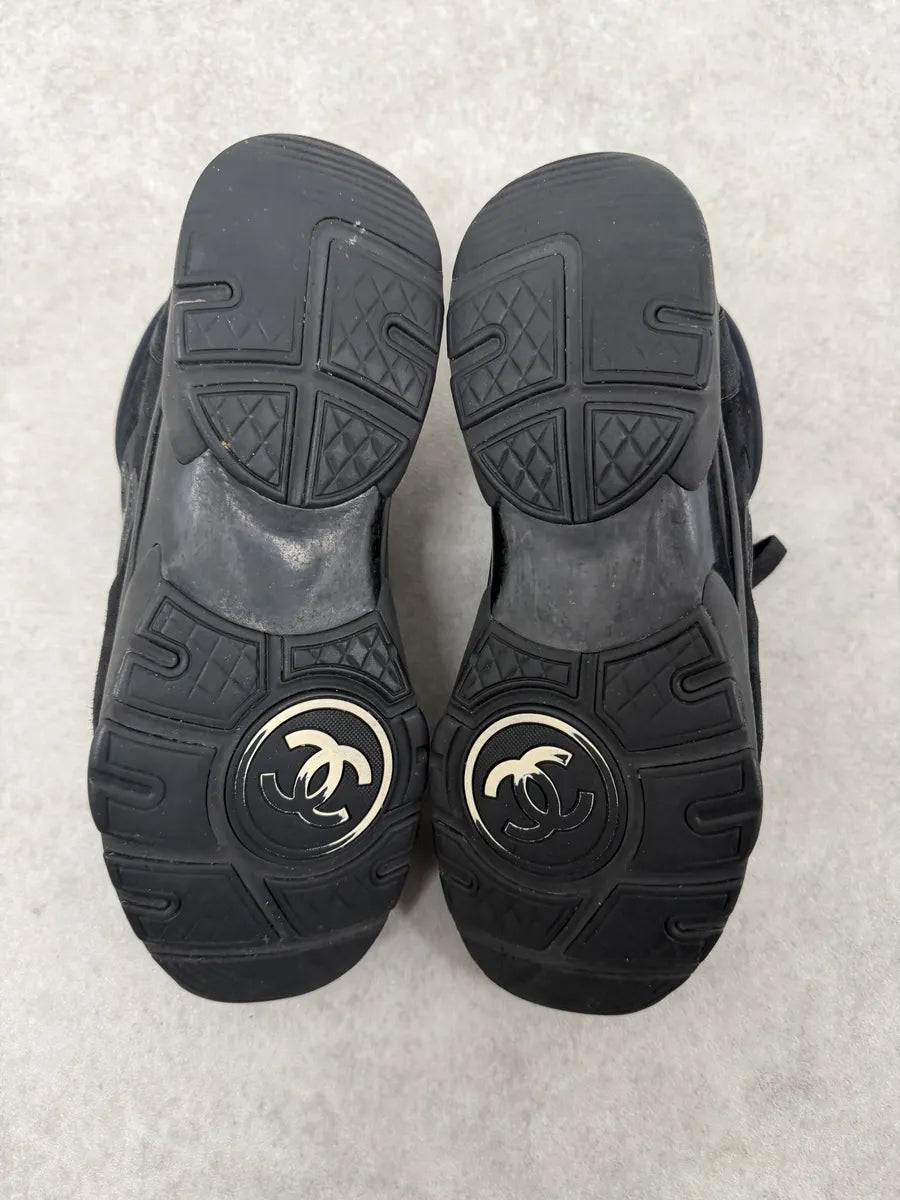 AW2022 Chanel Black Hybrid Runners Sneakers VdcNfxl 8