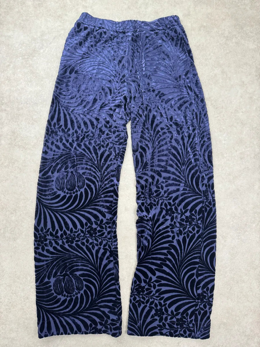 AW2022 Jil Sander Velvet Trouser Marine beVZyfh 0