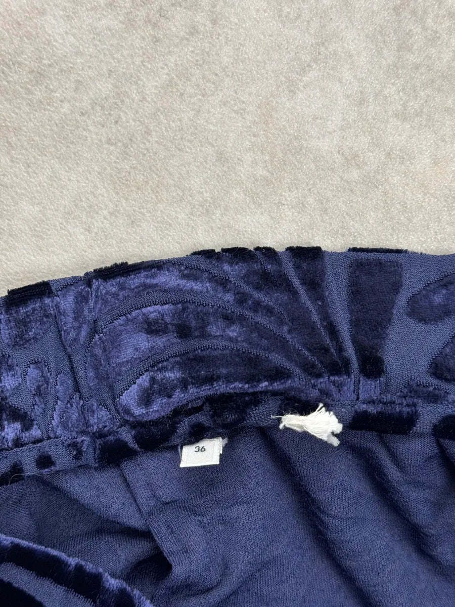 AW2022 Jil Sander Velvet Trouser Marine beVZyfh 12