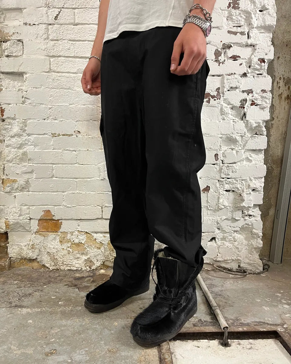 AW2022 Junya Watanabe Worker Black Cargo Pants VSYqbbl 2