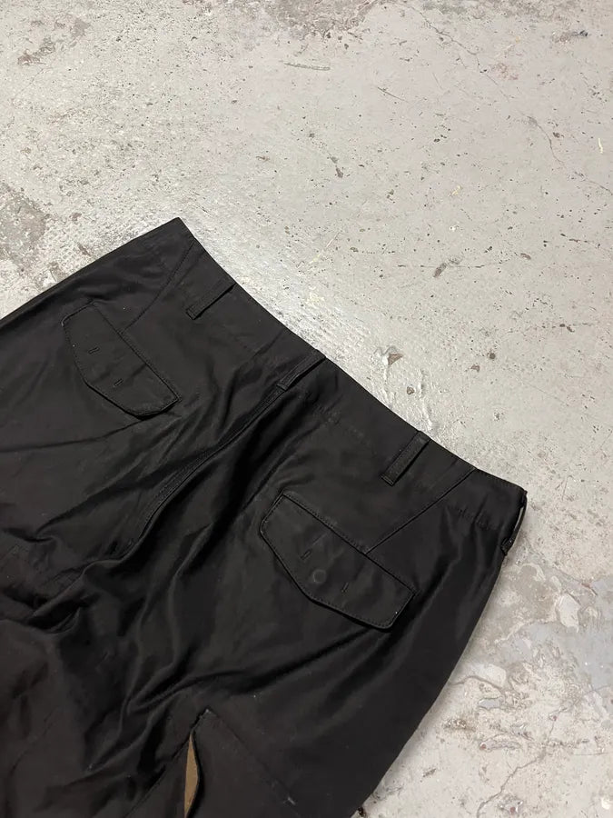AW2022 Junya Watanabe Worker Black Cargo Pants VSYqbbl 8