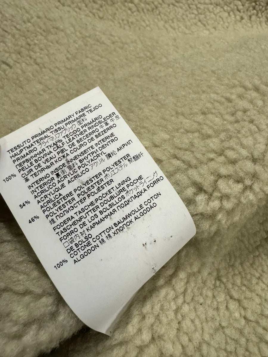 AW2022 Maison Margiela Brown 5 Zips Calf Leather Vest (S) 10