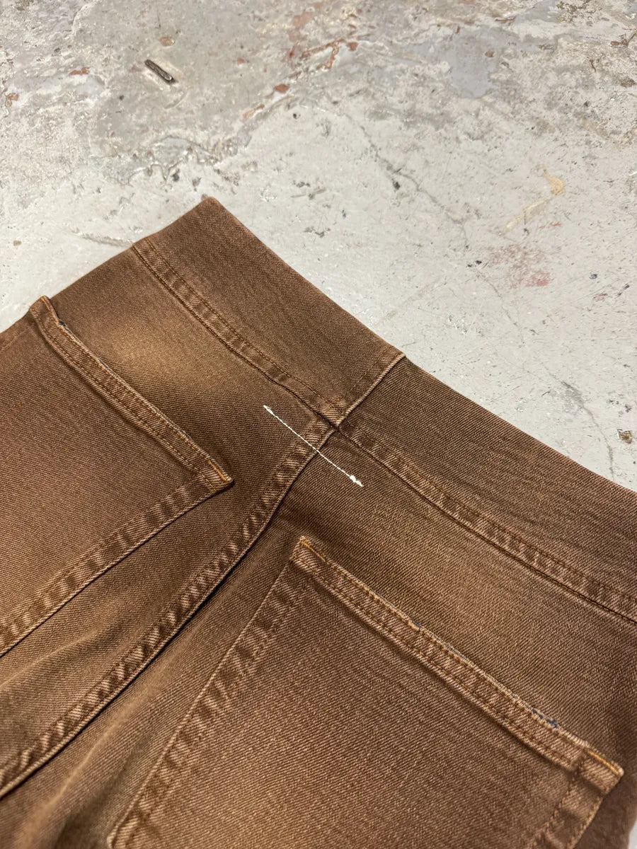 AW2022 Maison Margiela Brown Cozy Jeans qCmnkkP 11