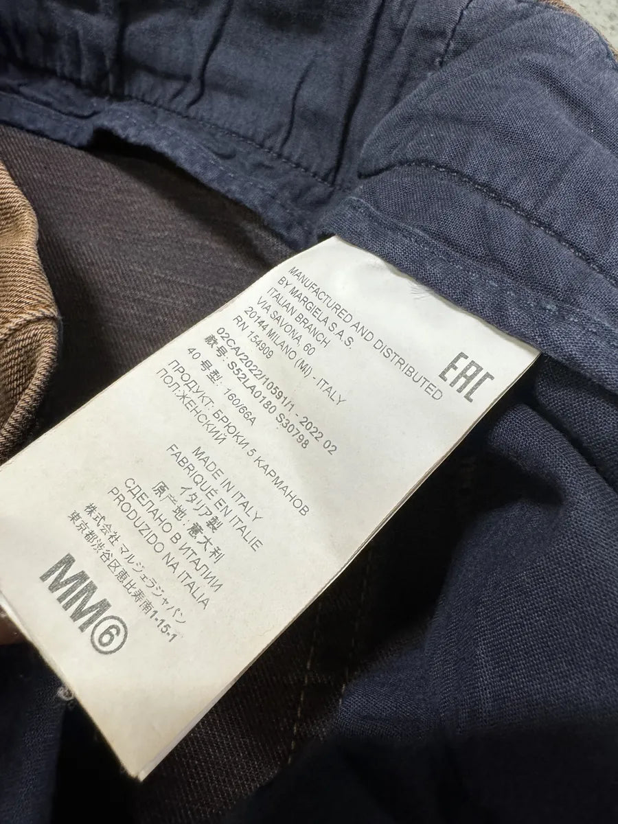 AW2022 Maison Margiela Brown Cozy Jeans qCmnkkP 5