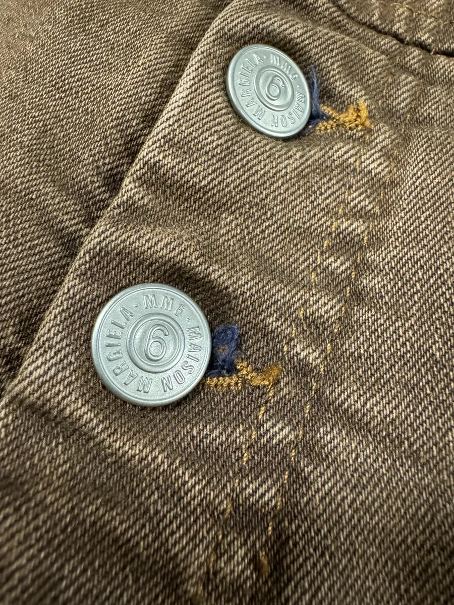 AW2022 Maison Margiela Brown Cozy Jeans qCmnkkP 9