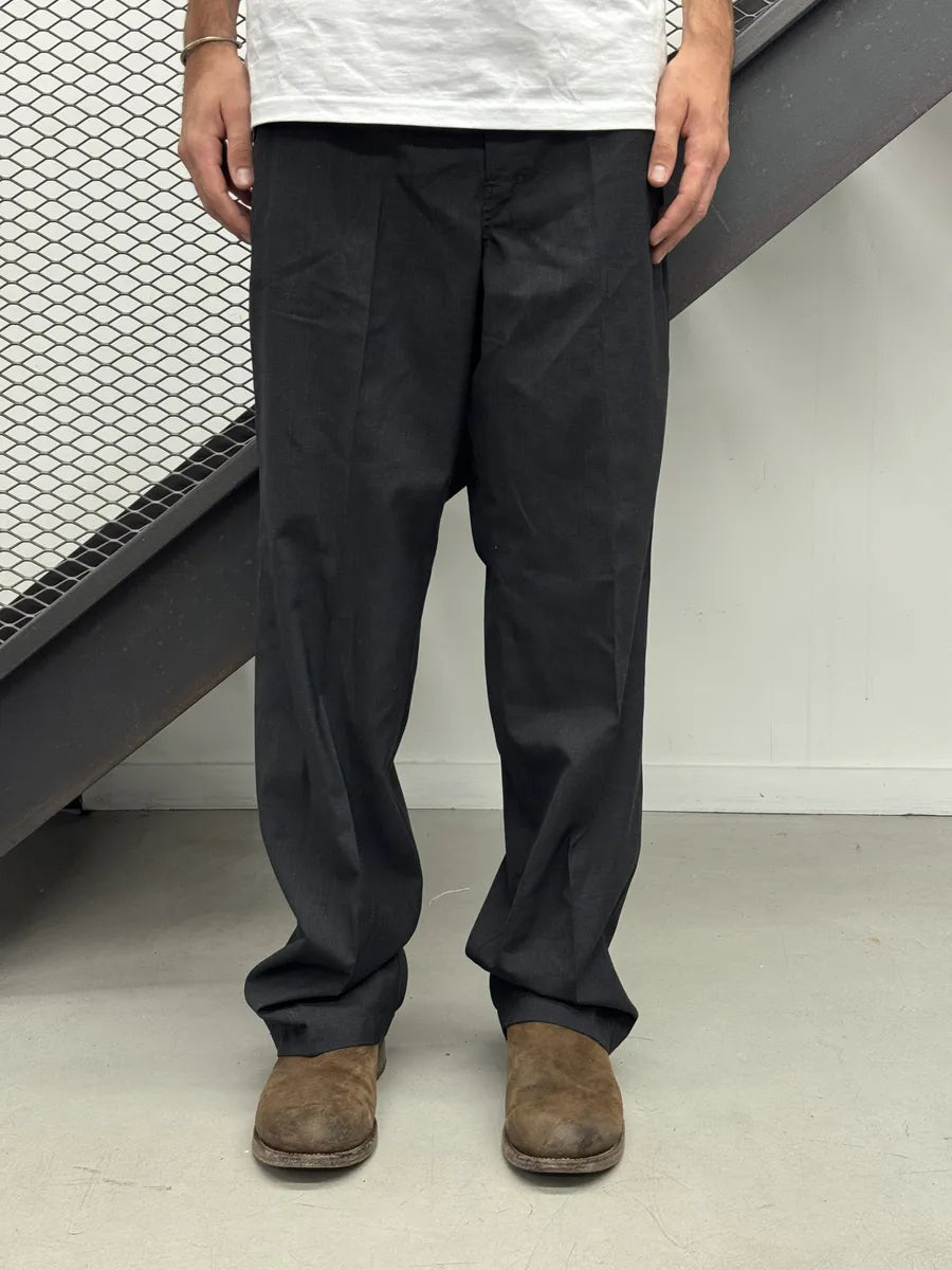 AW2022 Prada Grey Signature Classy Cozy Pants IeTxKzR 0