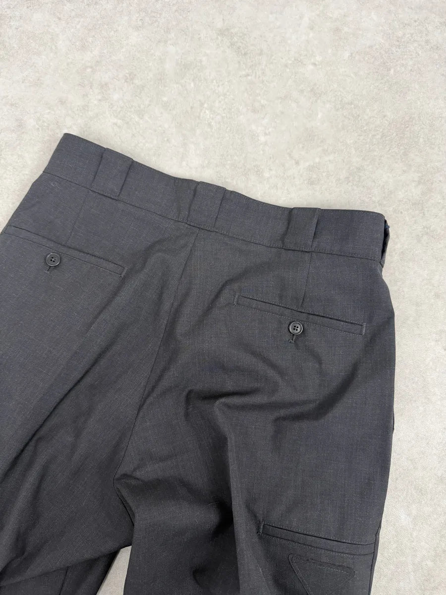 AW2022 Prada Grey Signature Classy Cozy Pants IeTxKzR 11