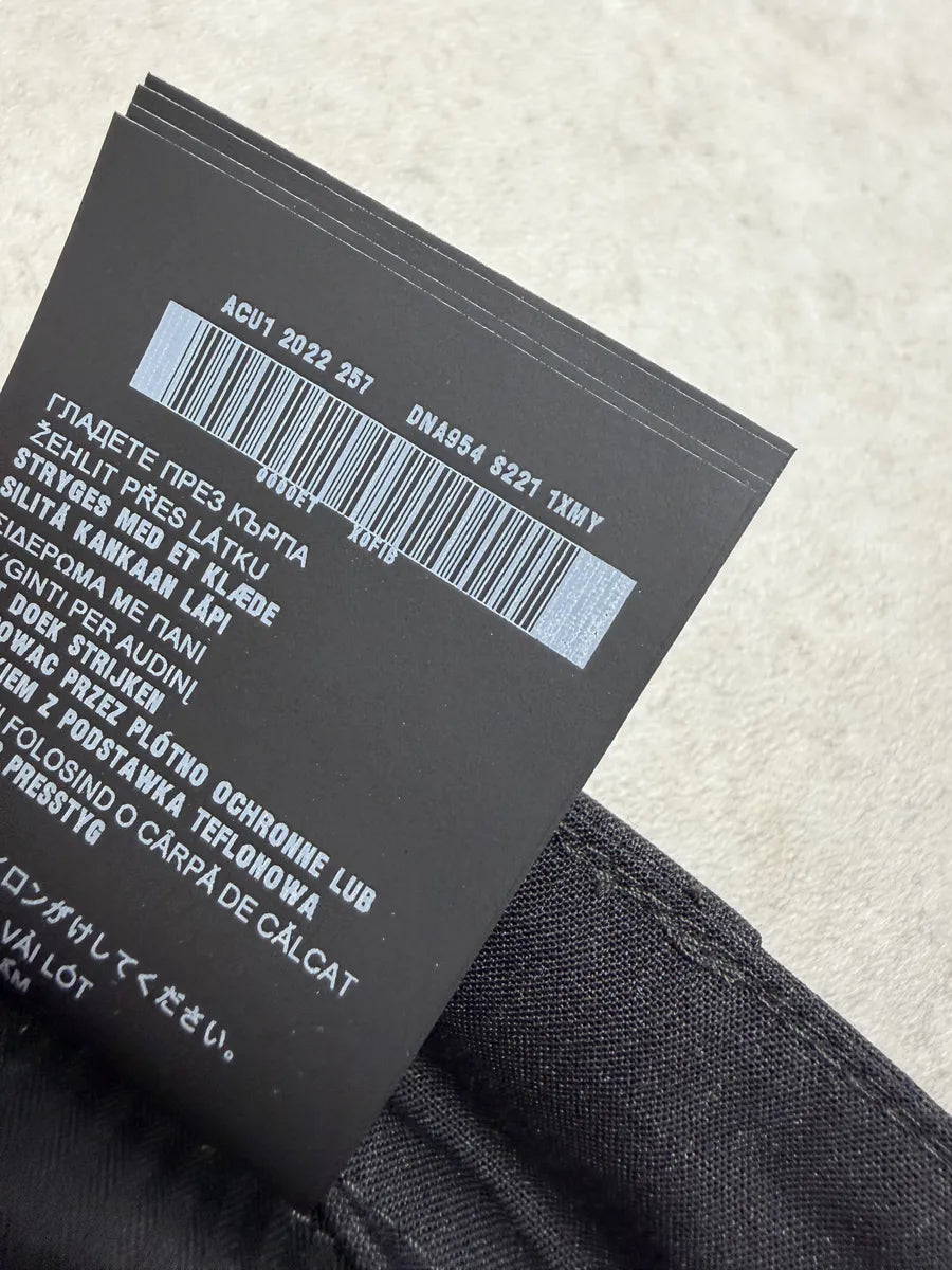 AW2022 Prada Grey Signature Classy Cozy Pants IeTxKzR 8