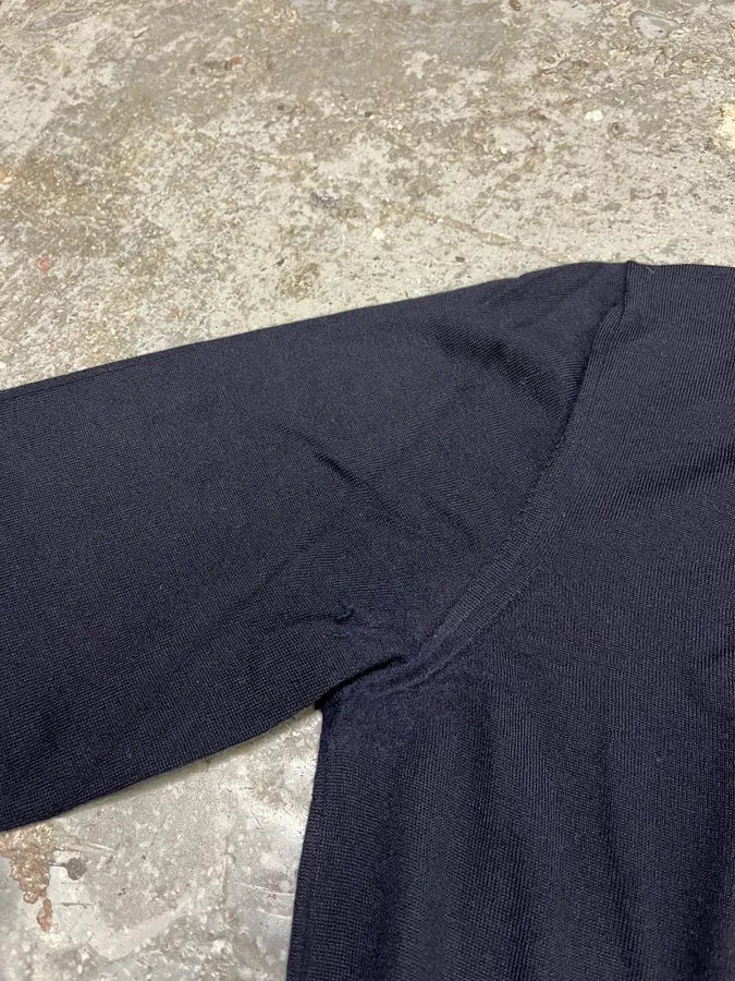 AW2022 Prada Navy Minimalist Sweater (S/M) jRHukGO 6