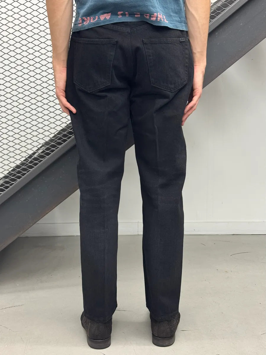 AW2022 Saint Laurent Black Premium Denim Jeans oPLBNgC 2