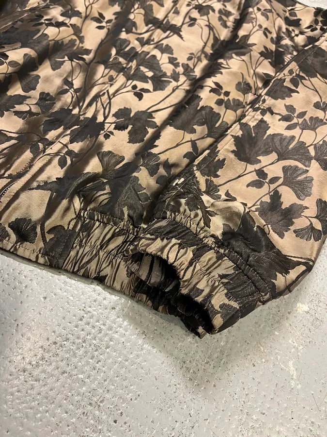 AW2023 Emporio Armani Floral Print Black & Beige Bomber Jacket LtnlfIF 5