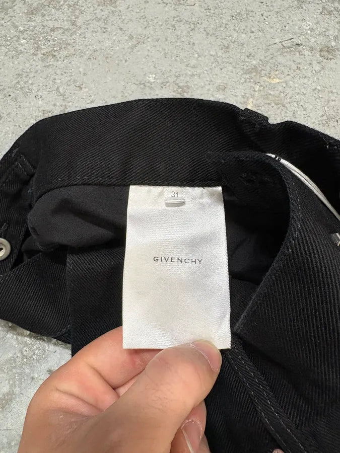 AW2023 Givenchy Black Multi Zips Cargo Pants ikZblky 11