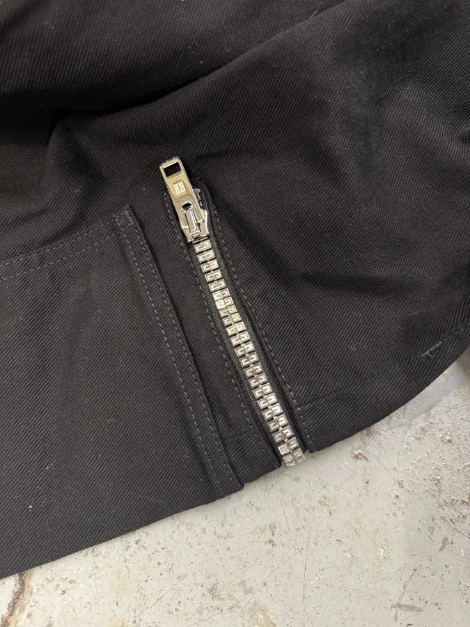 AW2023 Givenchy Black Multi Zips Cargo Pants TgWPxdw 6