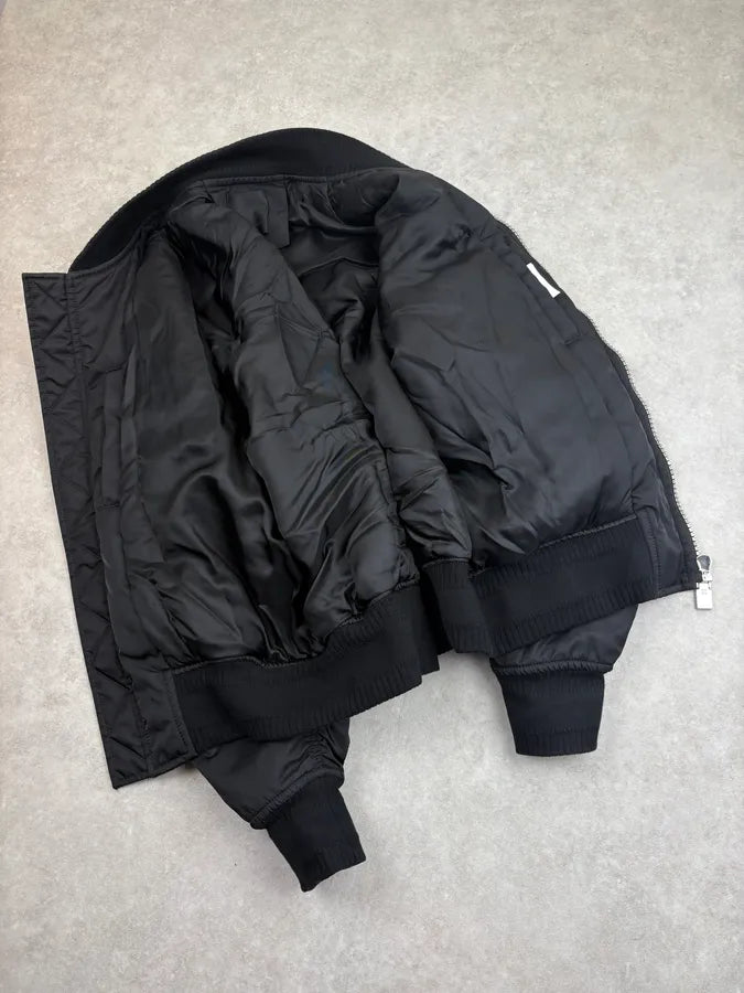 AW2023 Givenchy Black Nylon Multi-Pocket Bomber Jacket by Matthew Williams XxwXVKW 6