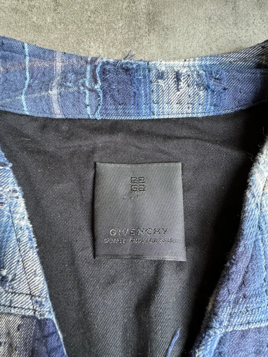 AW2023 Givenchy Sample Artisanal Japanese Boro Vest BTzzOeZ 10