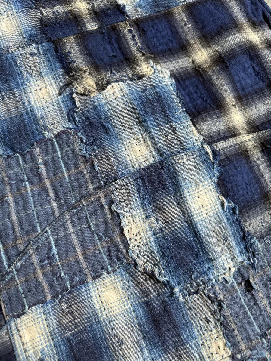 AW2023 Givenchy Sample Artisanal Japanese Boro Vest BTzzOeZ 8