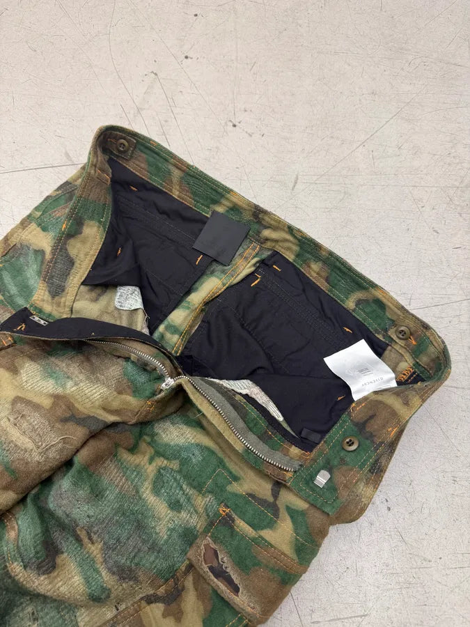 AW2023 Givenchy Sample Boro Camo Pants by Matthew Williams DIAunHk 4
