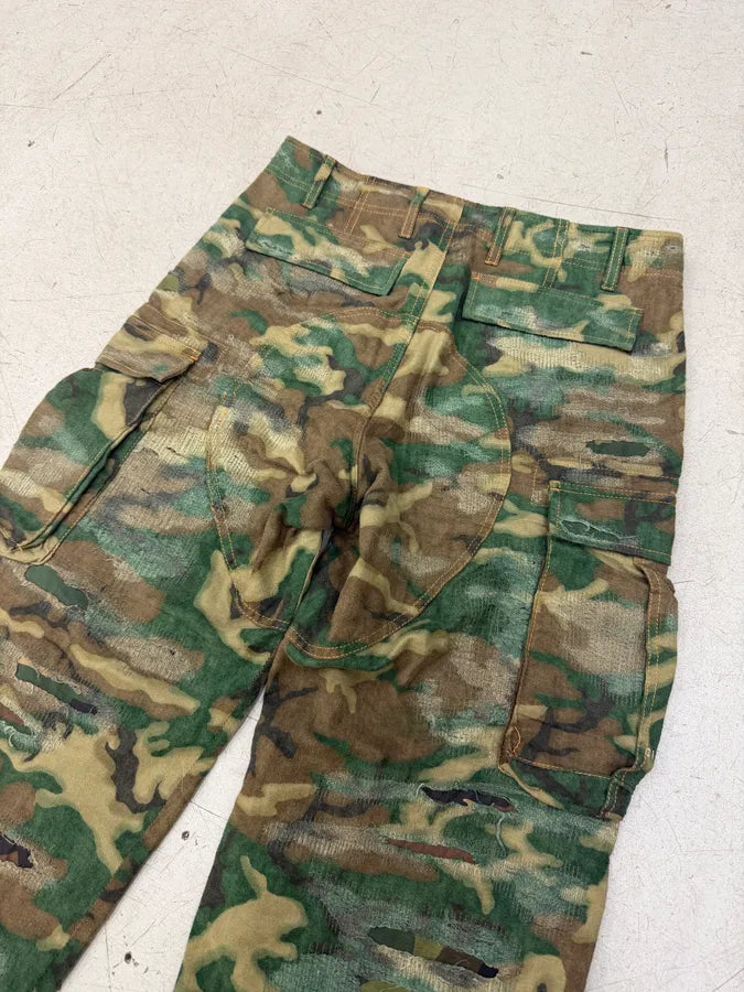 AW2023 Givenchy Sample Boro Camo Pants by Matthew Williams DIAunHk 8