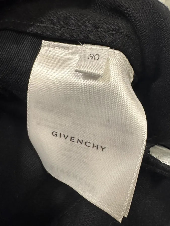 SS2021 Givenchy White Cracked Brut Denim Jeans by Matthew Williams DtLMtAa 12