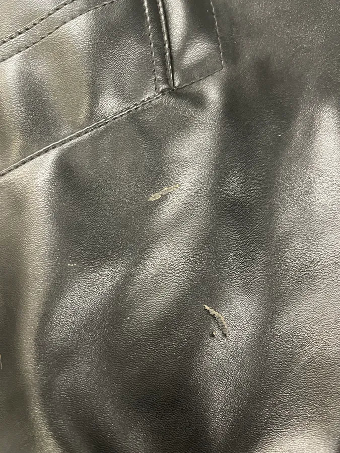 AW2023 Maison Margiela Black Leather Bomber Jacket (M/L) VrBdLCi 11