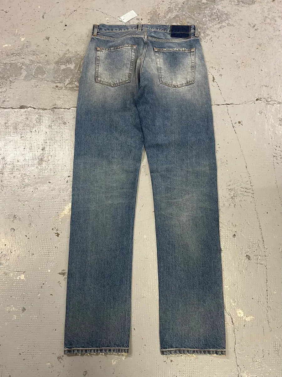 AW2023 Maison Margiela Blue Signature Denim Jeans MWbibPJ 1