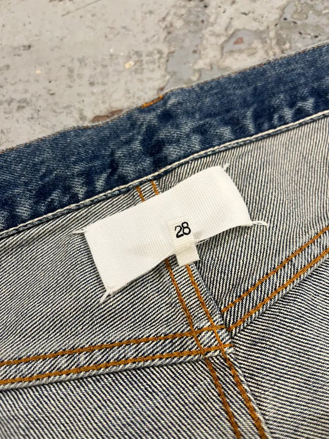 AW2023 Maison Margiela Blue Signature Denim Jeans MWbibPJ 11