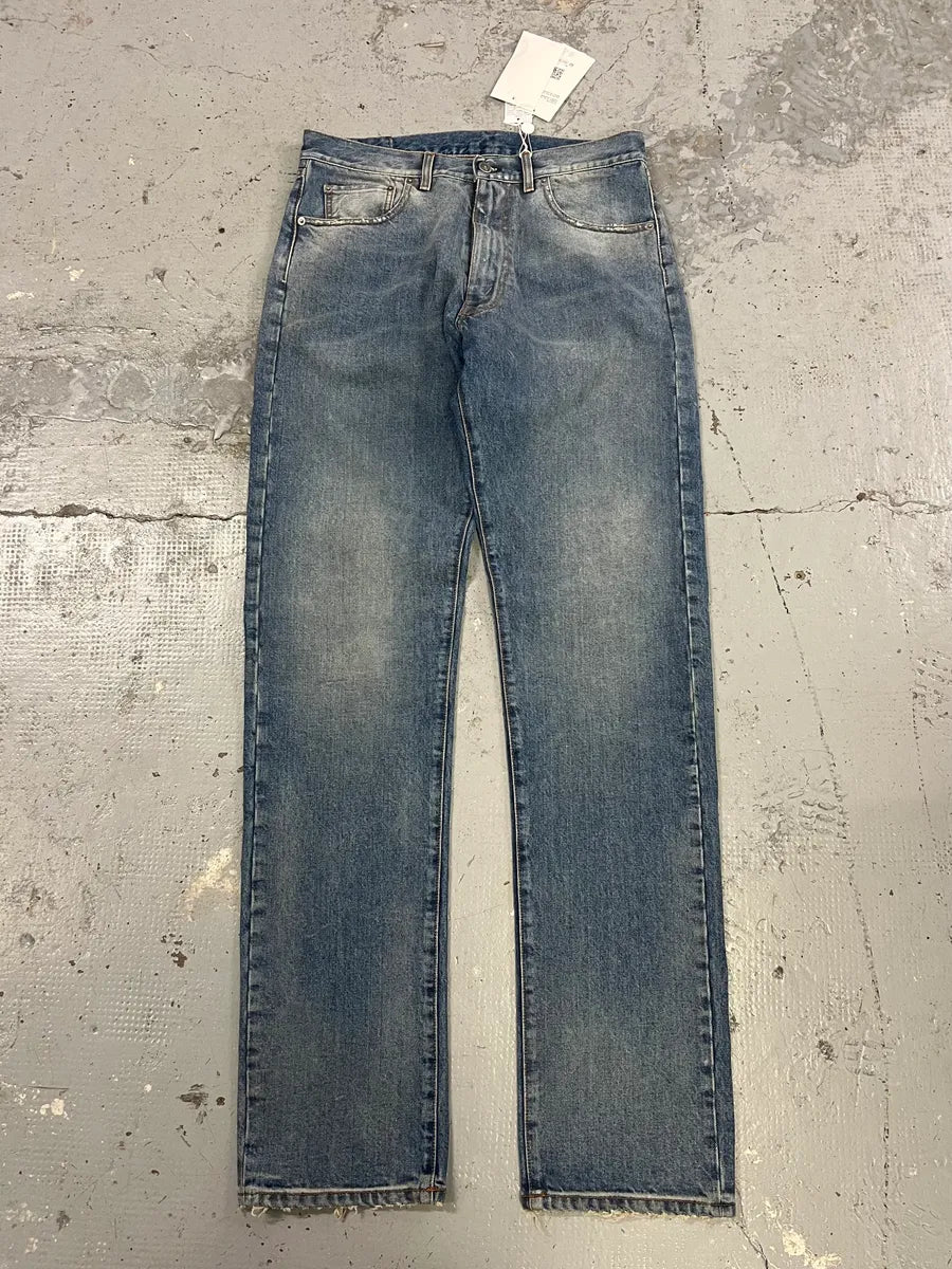 AW2023 Maison Margiela Blue Signature Denim Jeans MWbibPJ 3