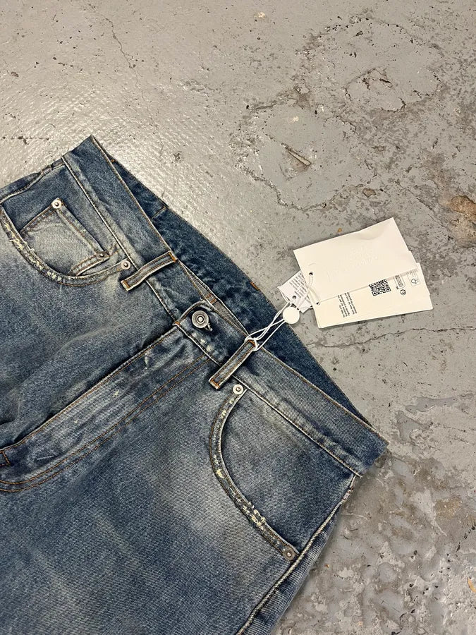 AW2023 Maison Margiela Blue Signature Denim Jeans MWbibPJ 5