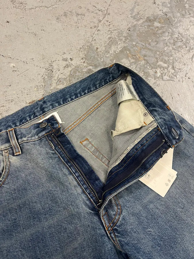 AW2023 Maison Margiela Blue Signature Denim Jeans MWbibPJ 8