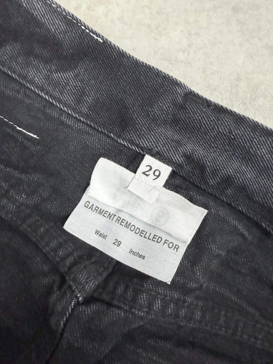AW2023 Maison Margiela Grey Extra Large Faded Denim Jeans Cxppura 11