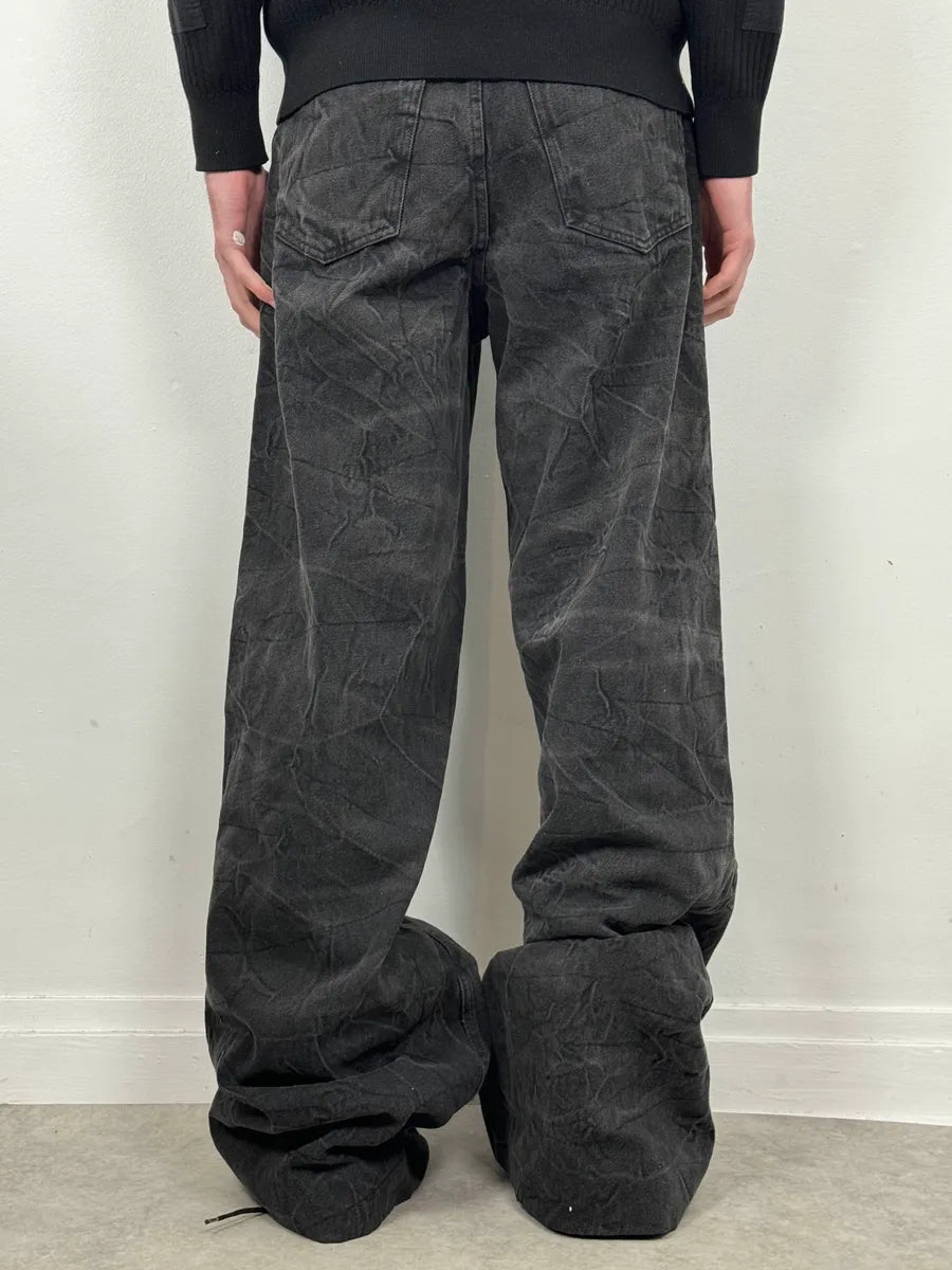 AW2023 Maison Margiela Grey Extra Large Faded Denim Jeans Cxppura 2