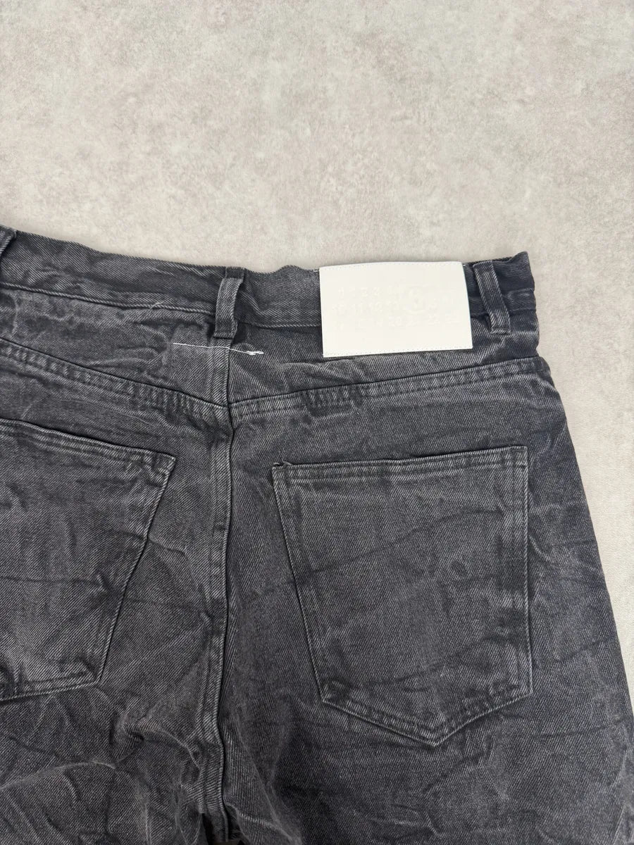 AW2023 Maison Margiela Grey Extra Large Faded Denim Jeans Cxppura 6
