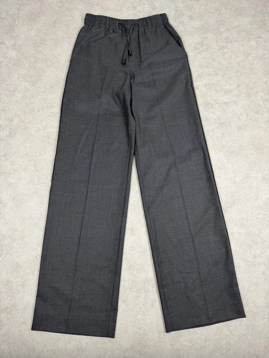 AW2023 Maison Margiela Grey Tailored Pants HjcLnyX 1