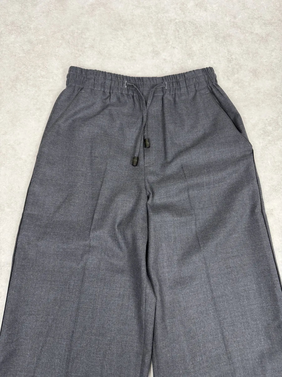 AW2023 Maison Margiela Grey Tailored Pants HjcLnyX 4