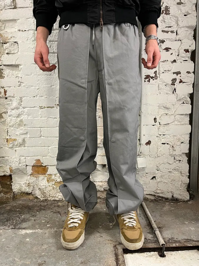 AW2023 Yohji Yamamoto Y3 Grey Tactical Pants ZcddmdL 1