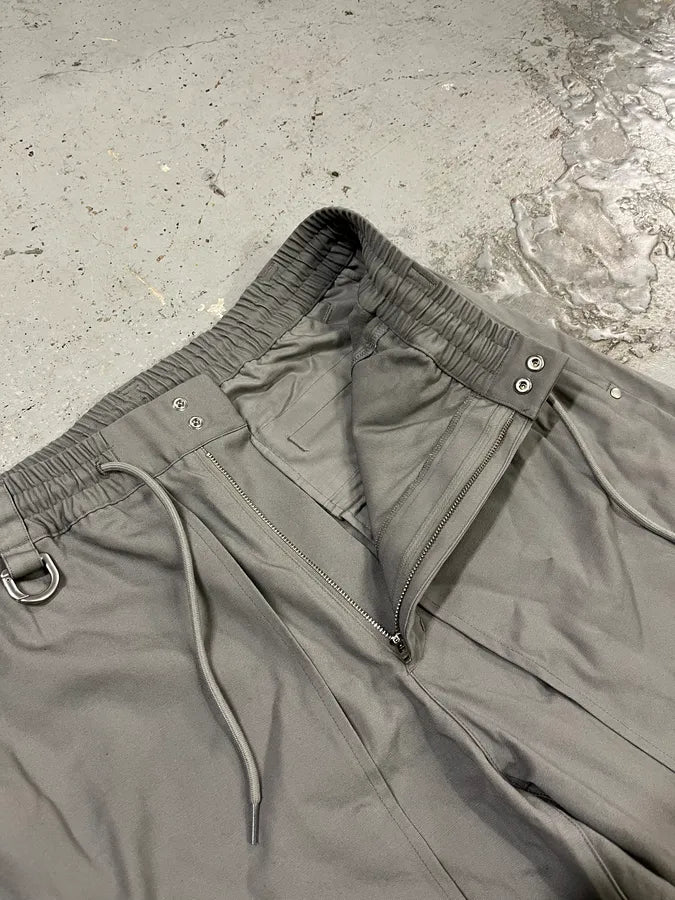 AW2023 Yohji Yamamoto Y3 Grey Tactical Pants ZcddmdL 9