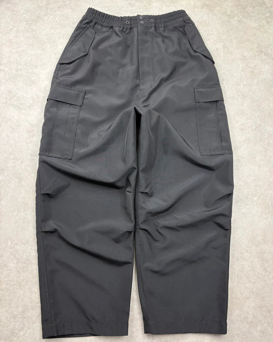 AW2024 Junya Watanabe Black Polyester Track Cargo Pants LYhUcdn 0