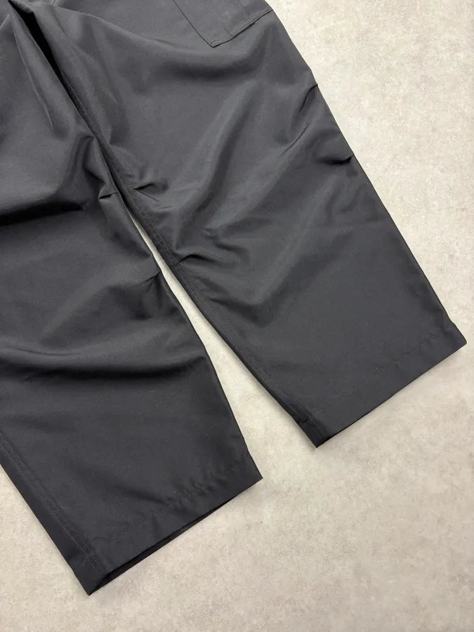AW2024 Junya Watanabe Black Polyester Track Cargo Pants LYhUcdn 7